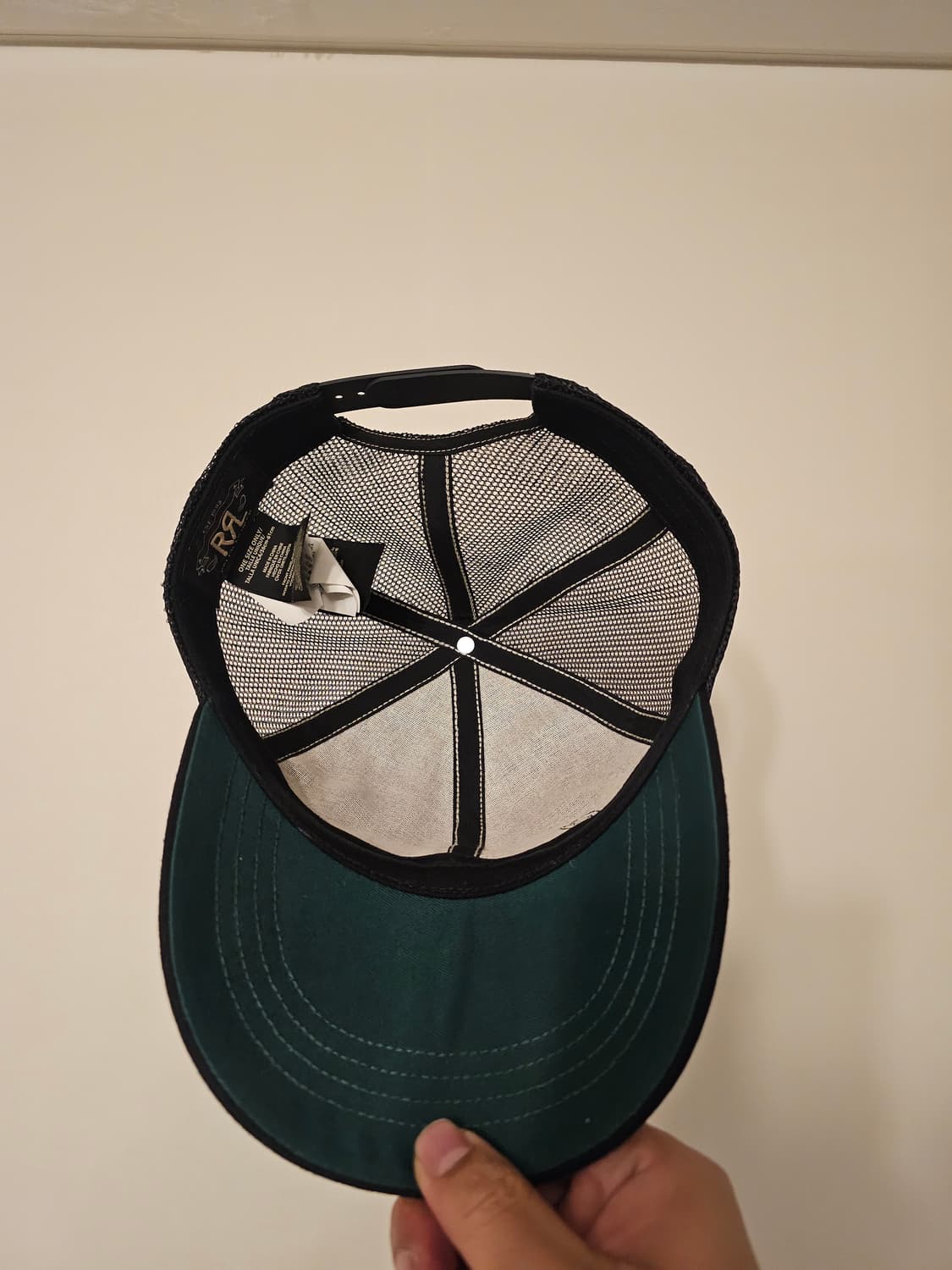 더블알엘 rrl 블랙 메쉬 캡 상품이미지3