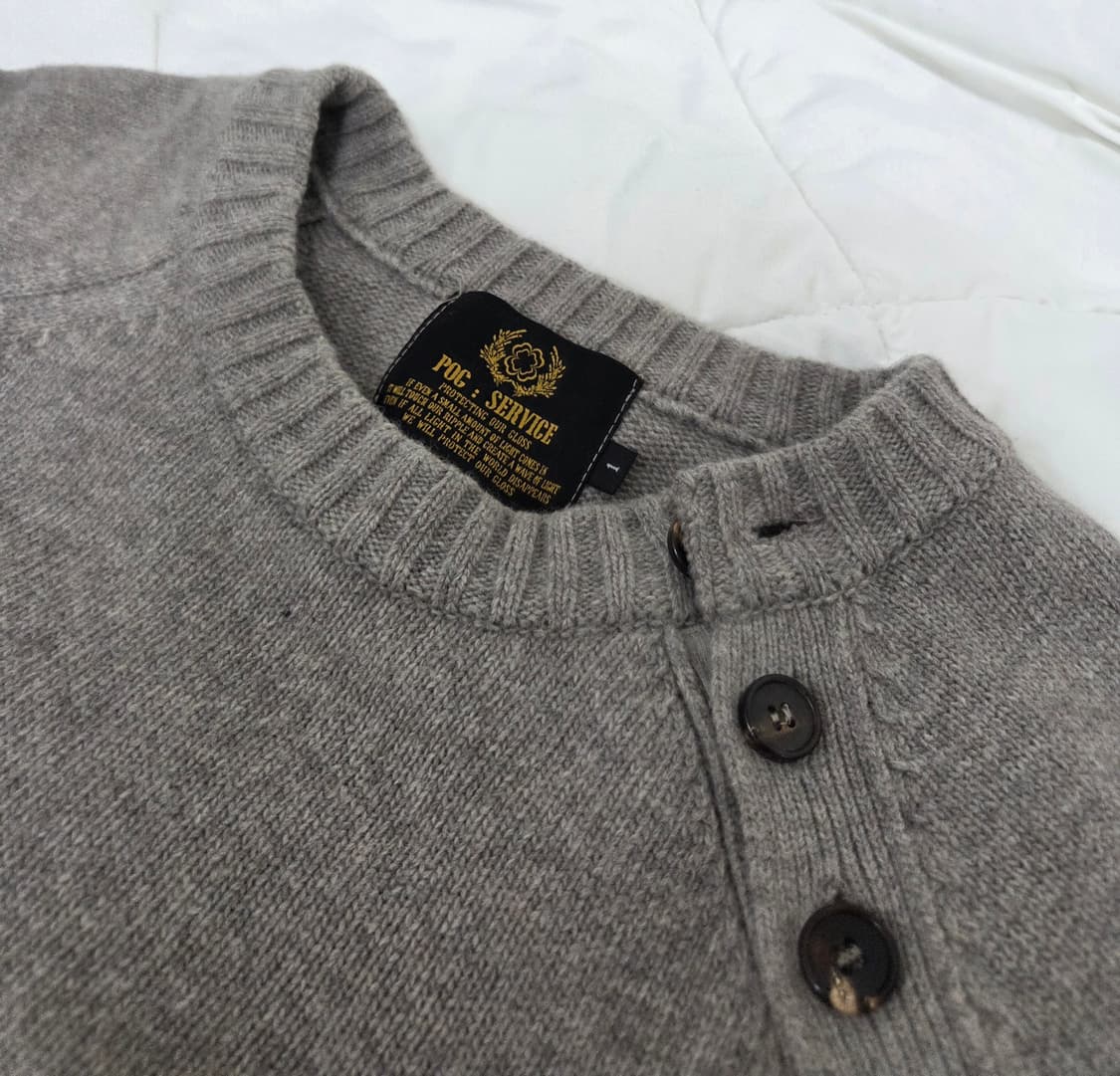 포그서비스 밀리터리 니트 상품이미지2