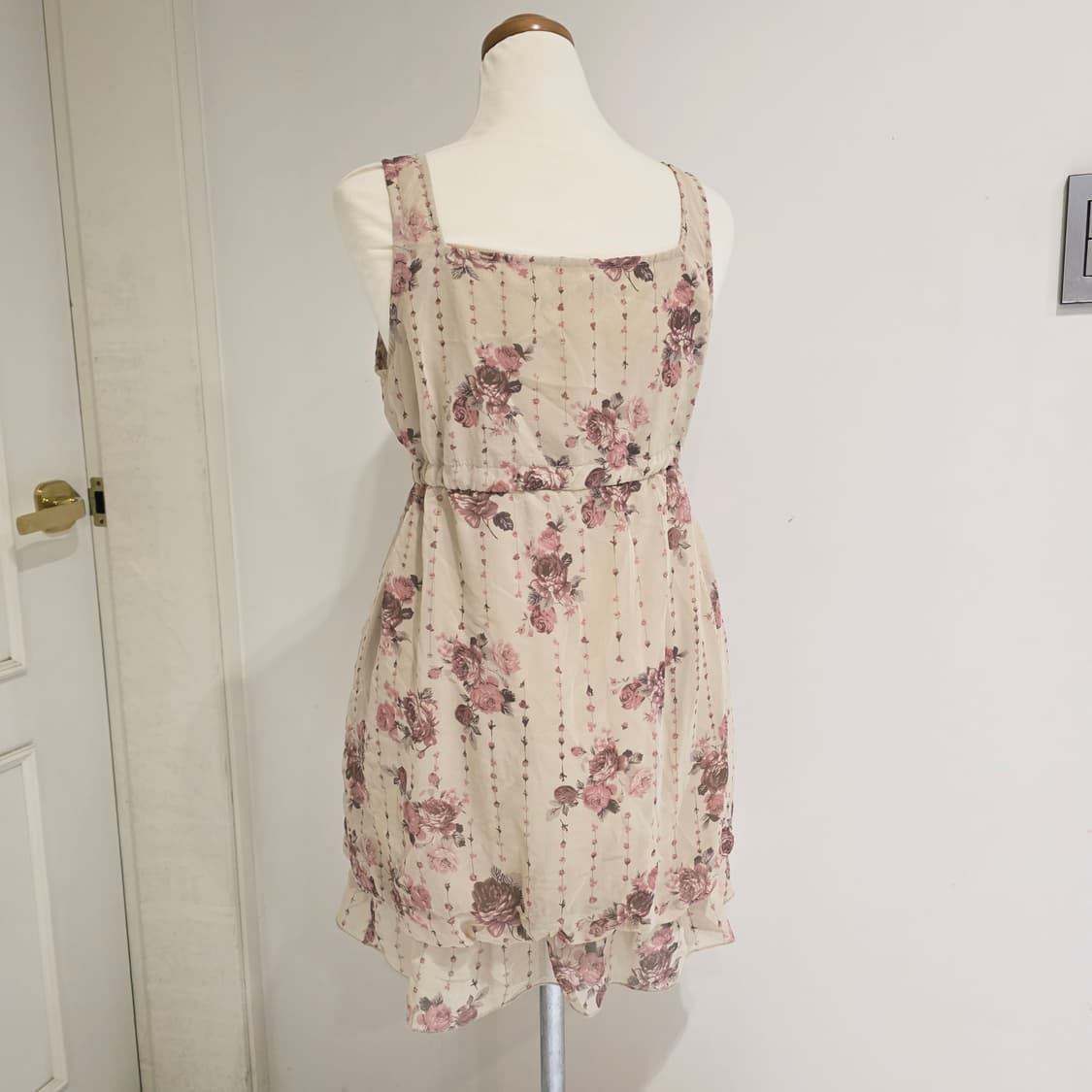 로즈모리걸st 레이스셔링 페어리 슬리브리스블라우스 상품이미지2