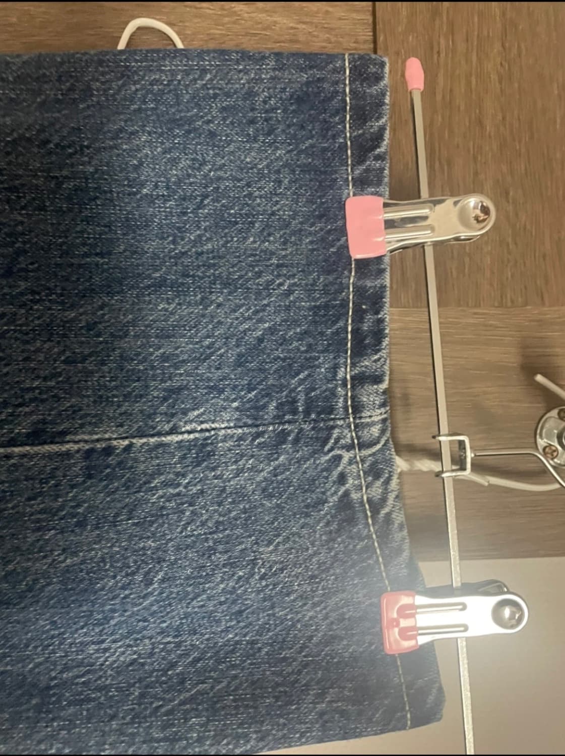 비긴202 원턱 와이드 데님팬츠 상품이미지2