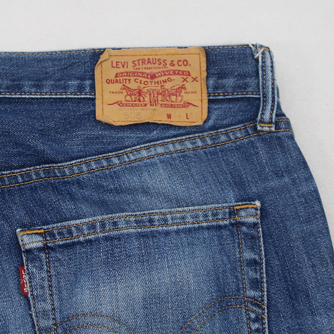 (착용컷) 리바이스 505 (남성용 34-35) 상품이미지9