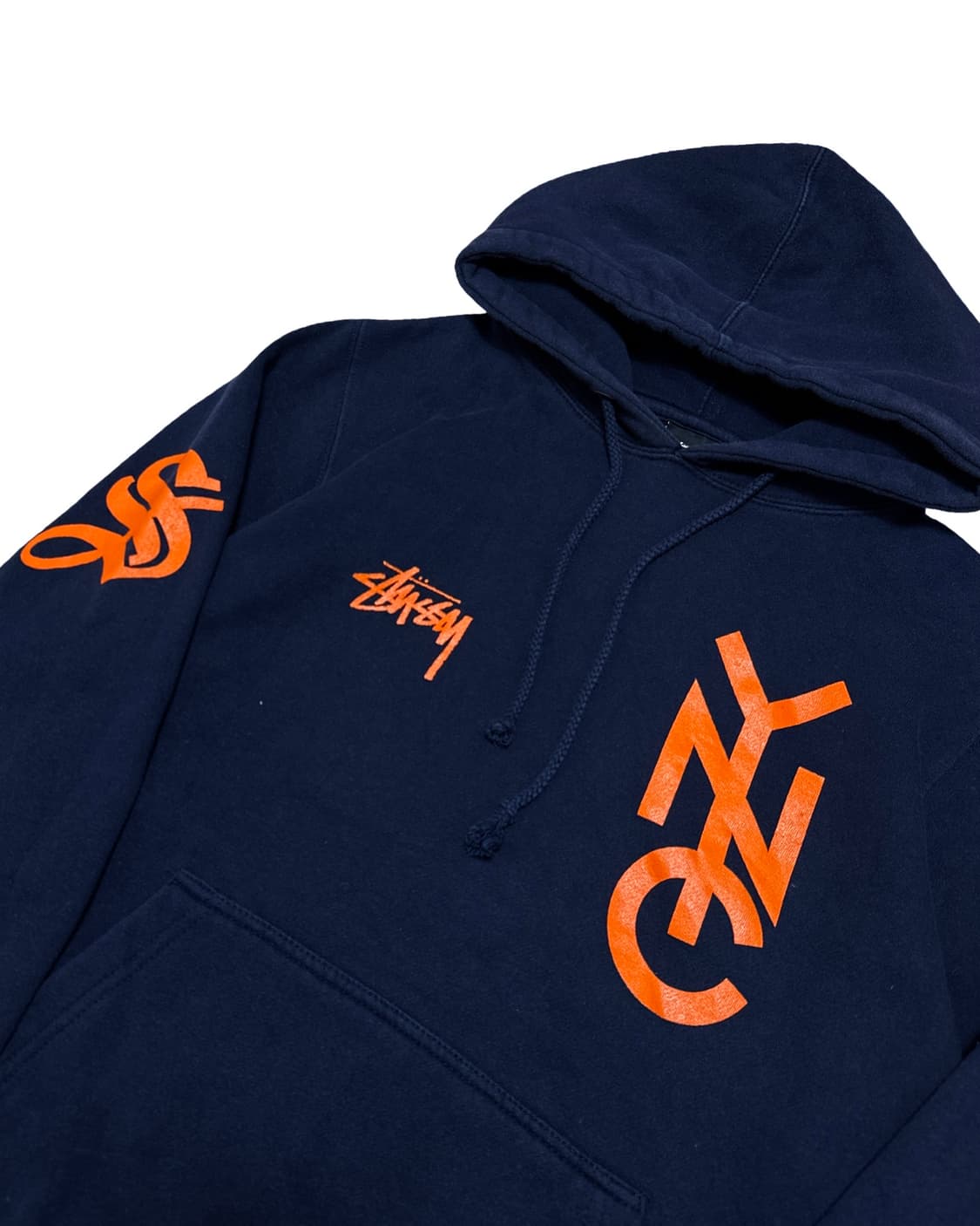 스투시 NYC 뉴욕 네이비 후드티 상품이미지3