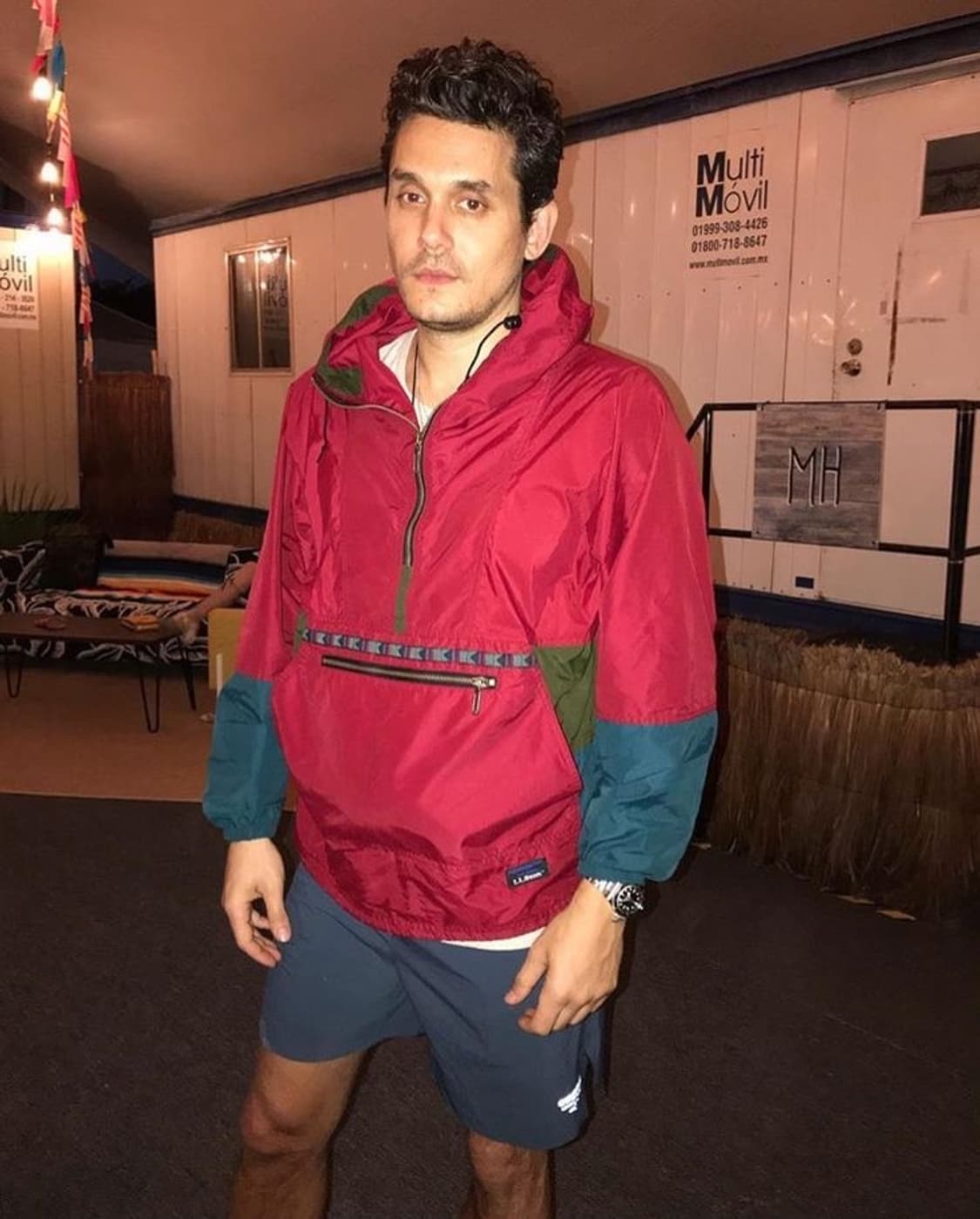 95) 80's 엘엘빈 존메이어 버건디 아노락(미국제) 상품이미지3