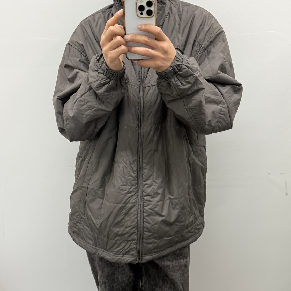 노네임 빅사이즈 경량 점퍼 상품이미지1