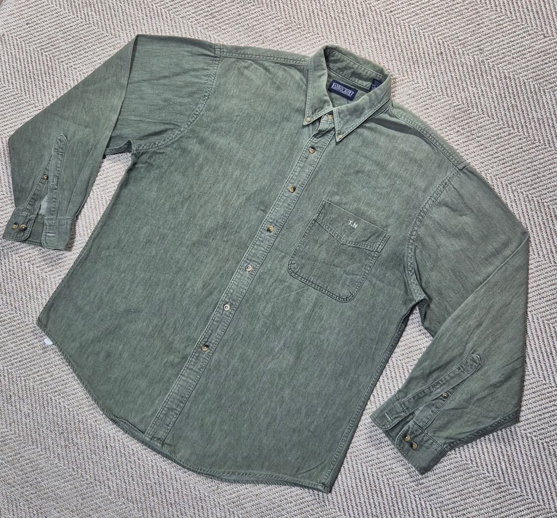 90s 미제 코튼셔츠 상품이미지2