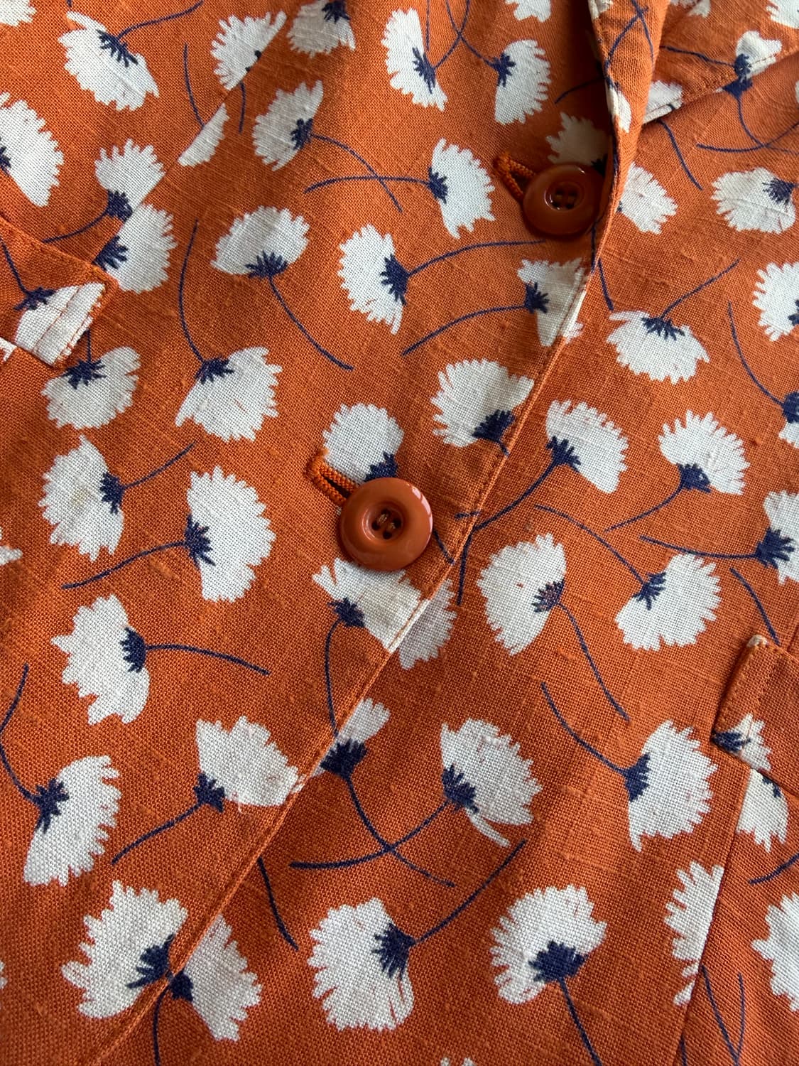 빈티지 봄/여름 자켓 (레이온 100%) 상품이미지4