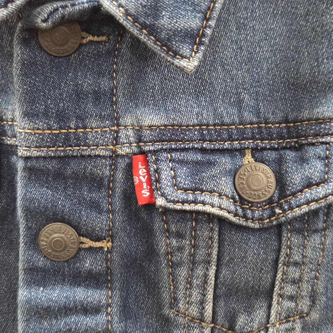 리바이스 키즈 데님자켓 18M 상품이미지2