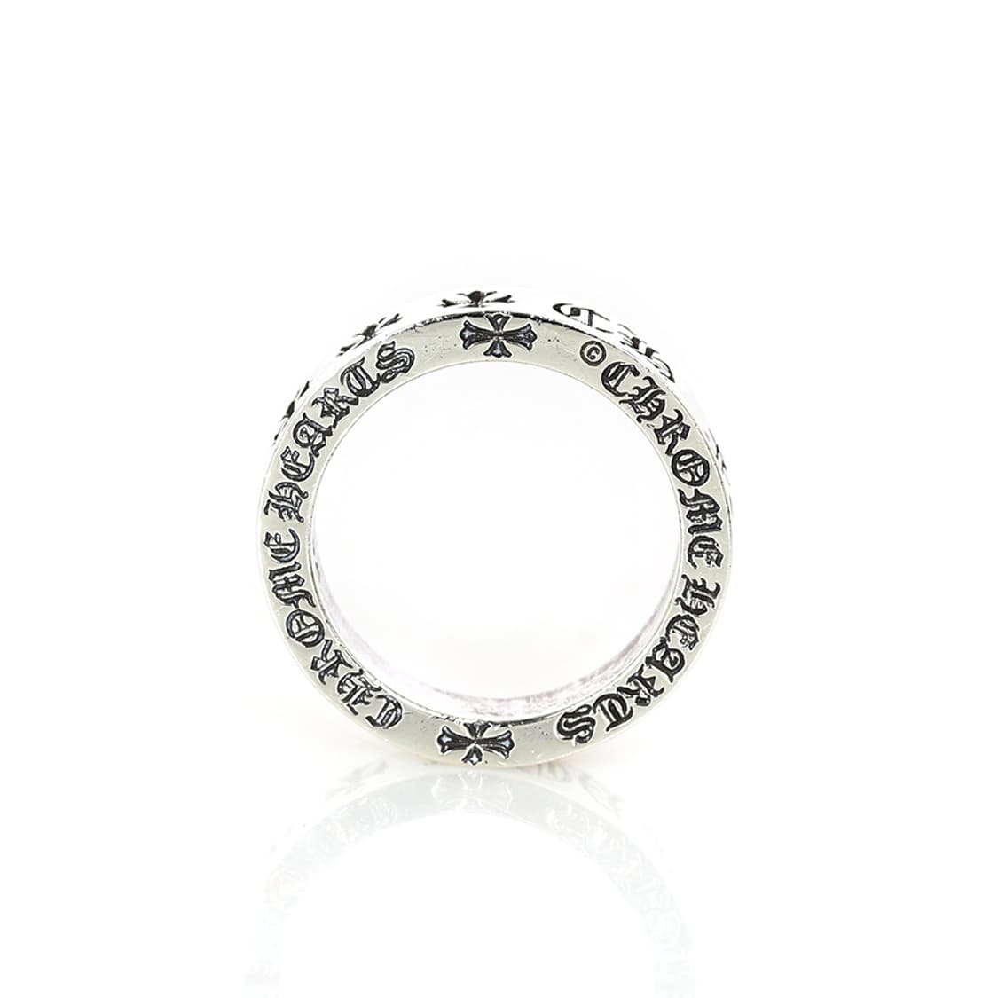 크롬하츠 스페이서 포에버링 크로스 CH 실버반지 19호 보증서 상품이미지4