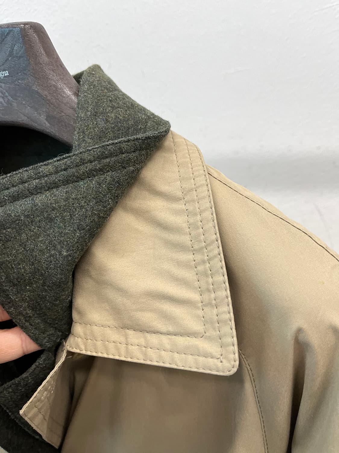 100) 비앙카 이태리 리버시블 트렌치코트  상품이미지3