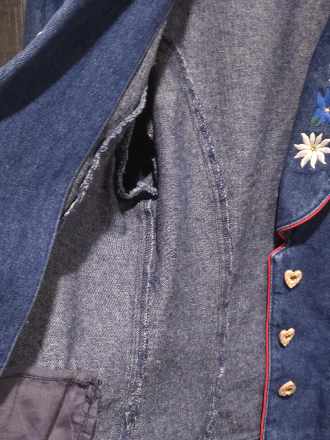 80s Vintage Denim Jacket 상품이미지6
