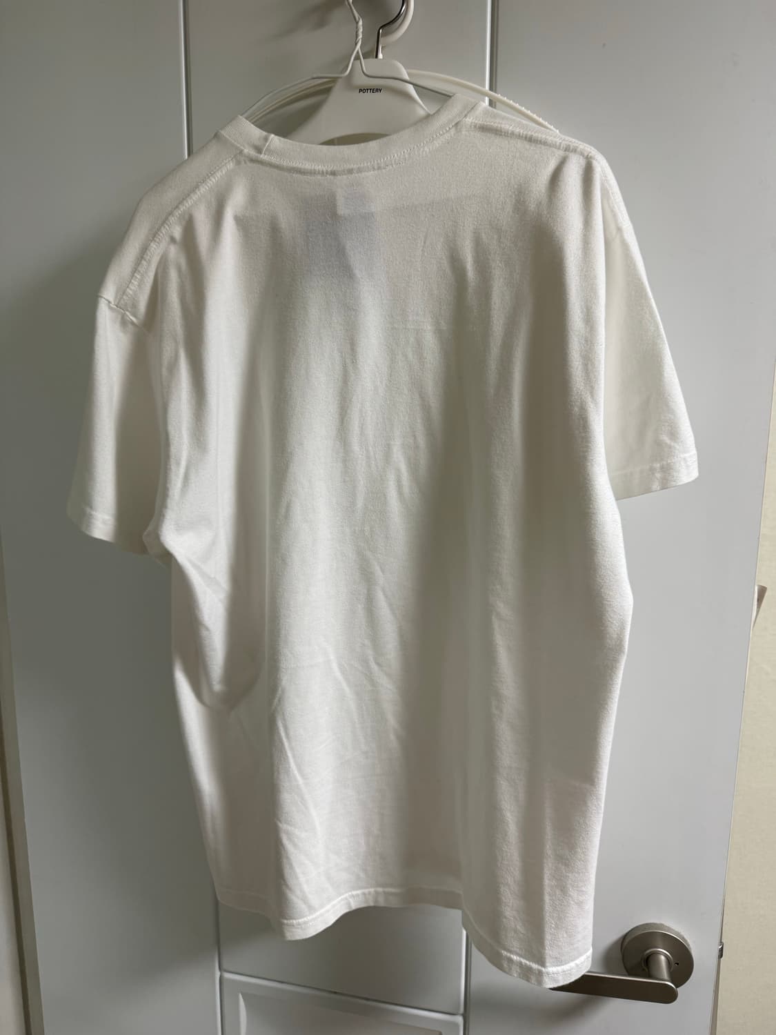 슈프림x버버리 흰색(L) 상품이미지4