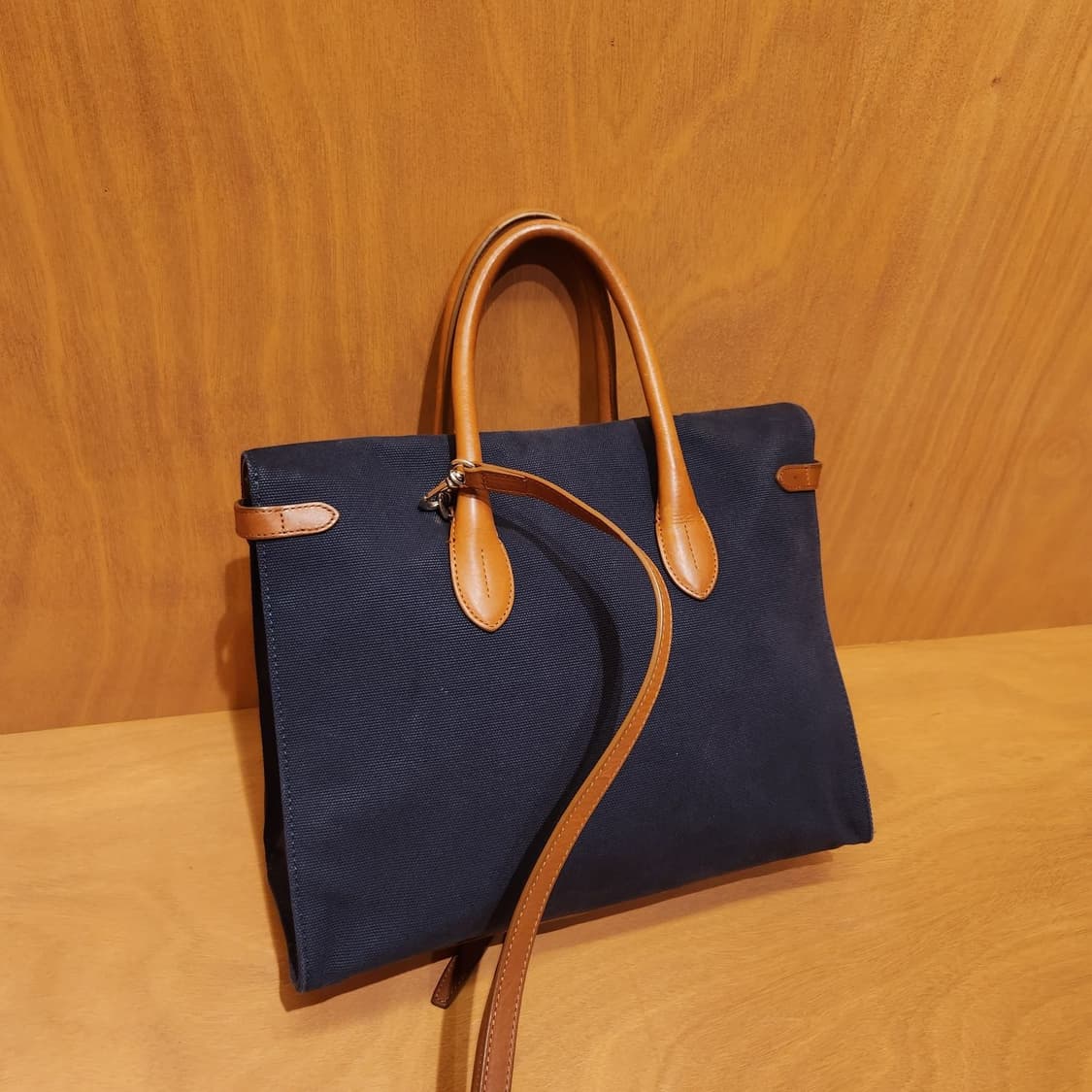 폴로랄프로렌 캔버스 리키백 네이비 상품이미지4