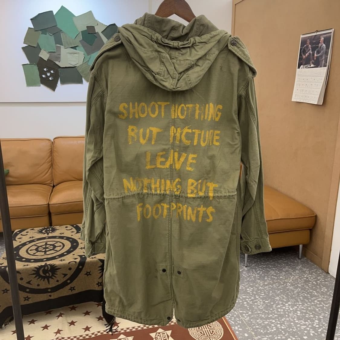 폴로 데님앤서플라이 M-51 스트릿 피쉬테일 야상 자켓 XS C08744 상품이미지4