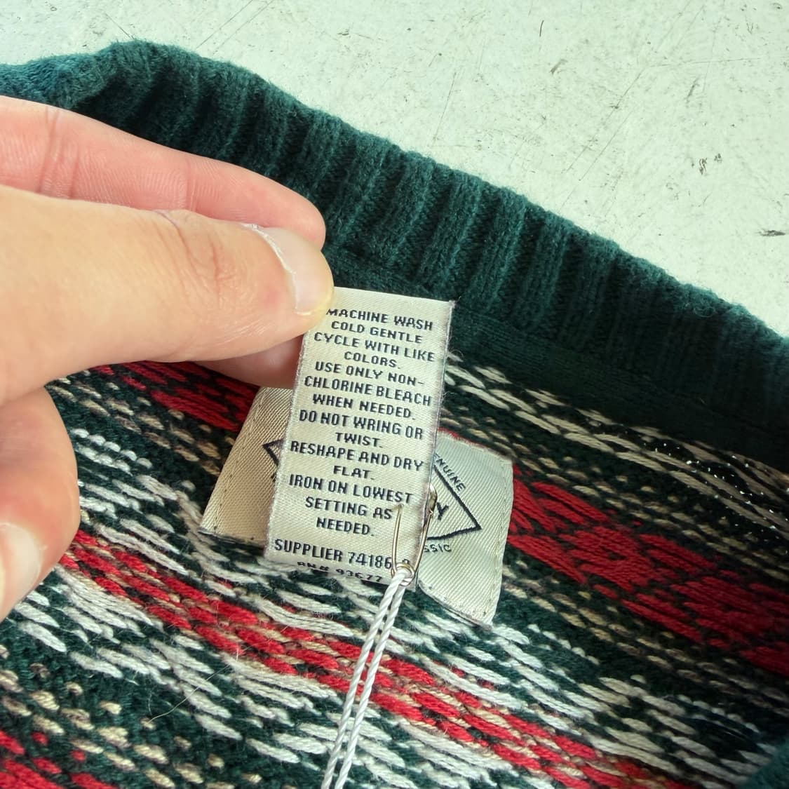 ST JOHNs BAY 빈티지 스웨터 니트 L 상품이미지6