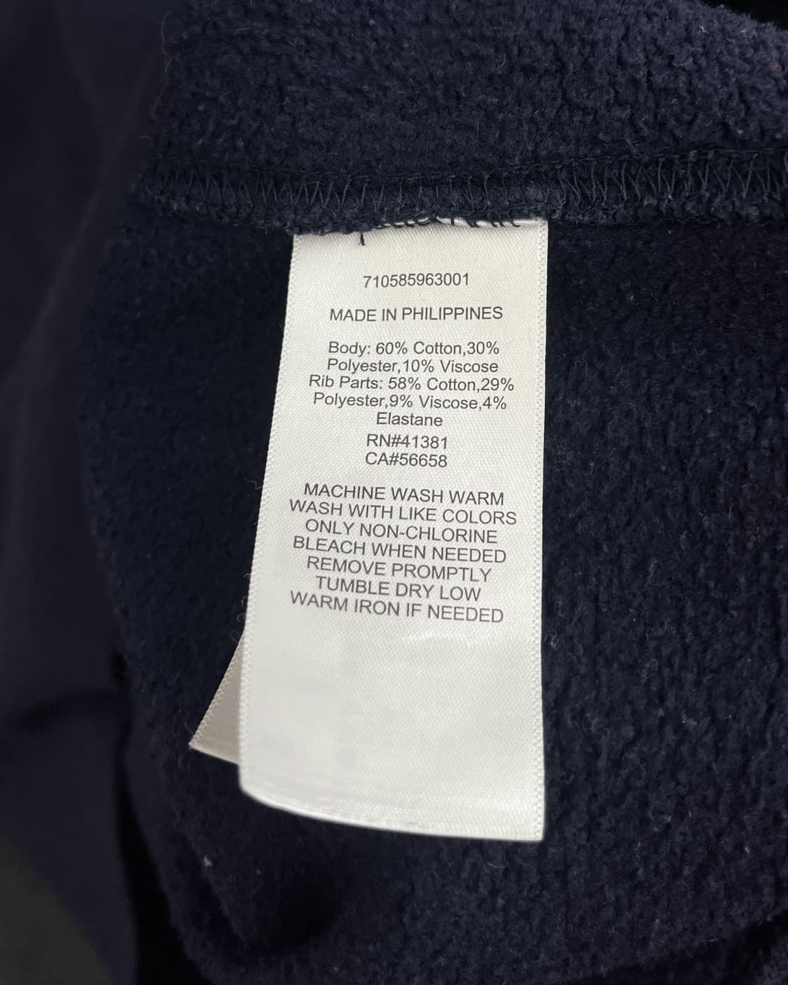 폴로 빅포니 네이비 후드티 상품이미지9