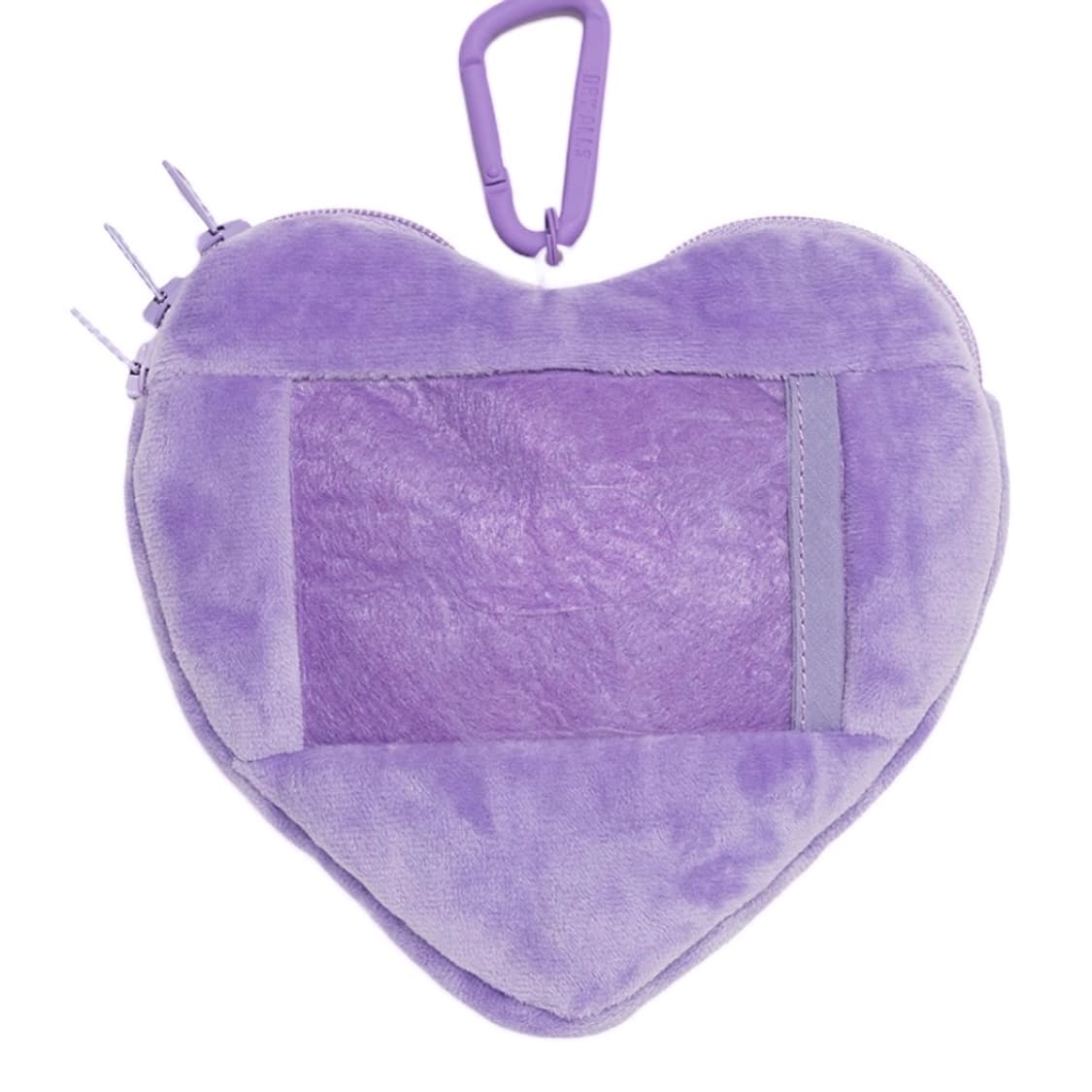 휴먼 메이드 하트 패스케이스 퍼플 - 압구정 스토어 한정 상품이미지2