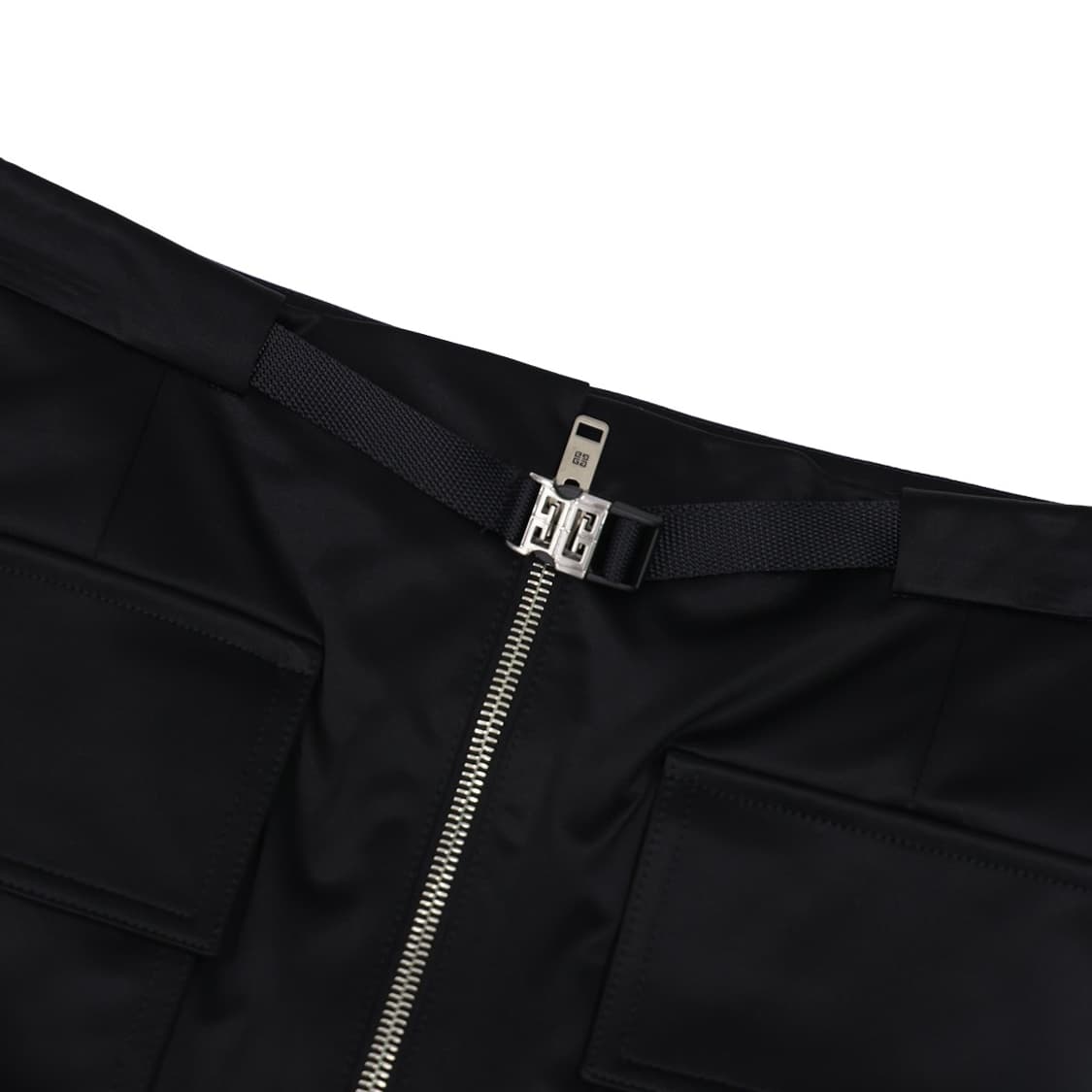 지방시 프론트 지퍼 더블포켓 스커트 블랙 상품이미지2