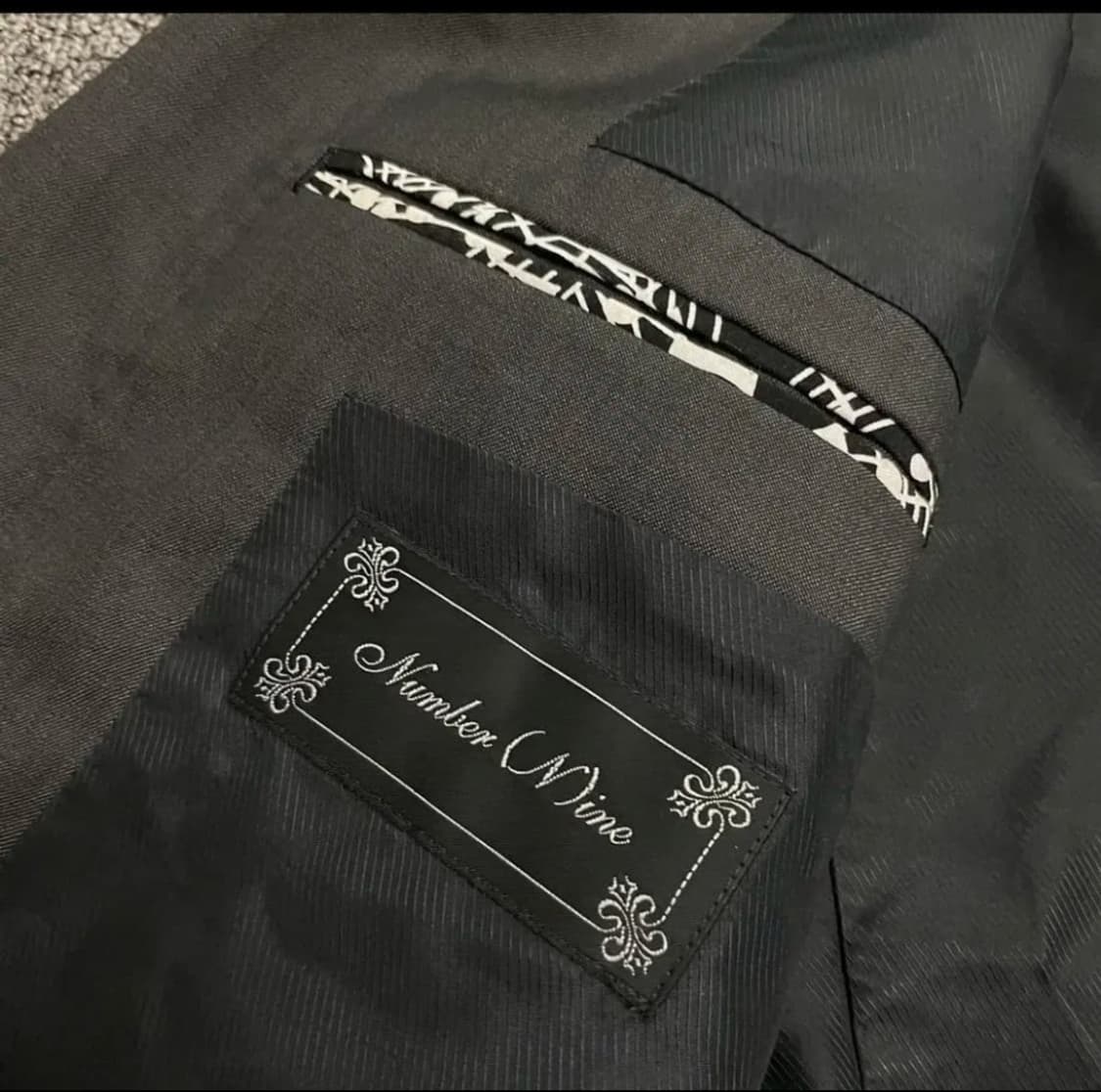 넘버나인 블레이저 사이즈 3 (m L) 상품이미지4