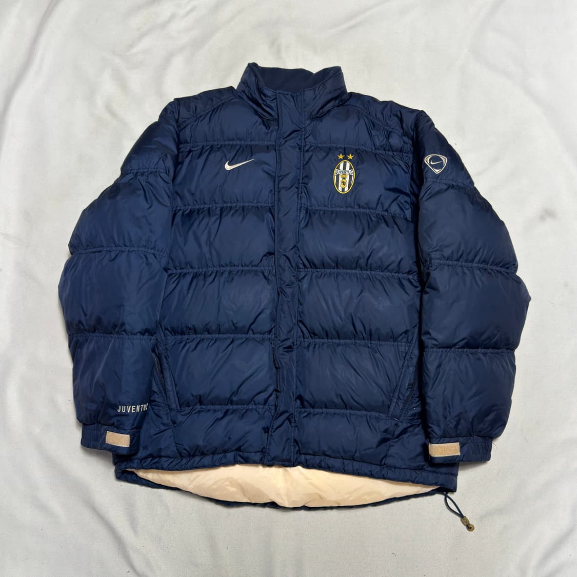 XL 나이키 유벤투스 네이비 구스다운 패딩 상품이미지2