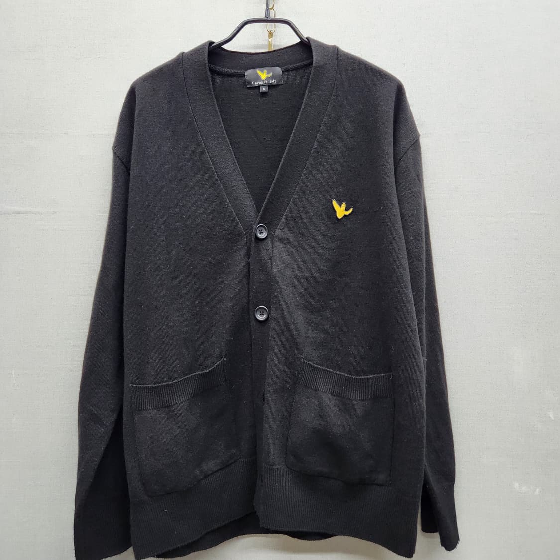 와릿이즌 로고 오버핏 가디건 S(L) 상품이미지1