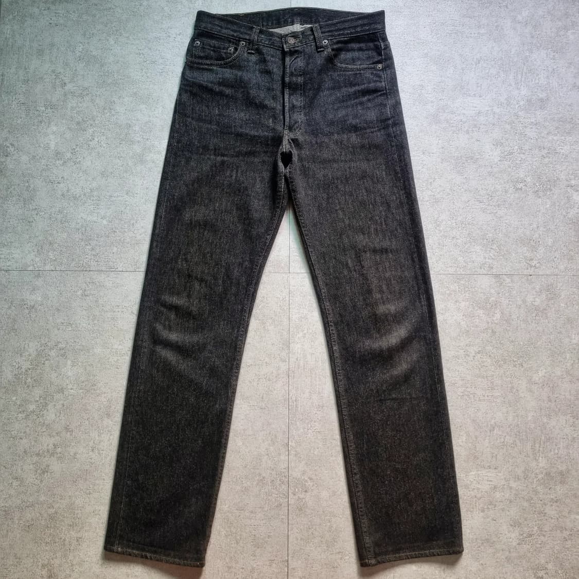 90s USA Levis 501-0658 블랙진 30~1/32 상품이미지2