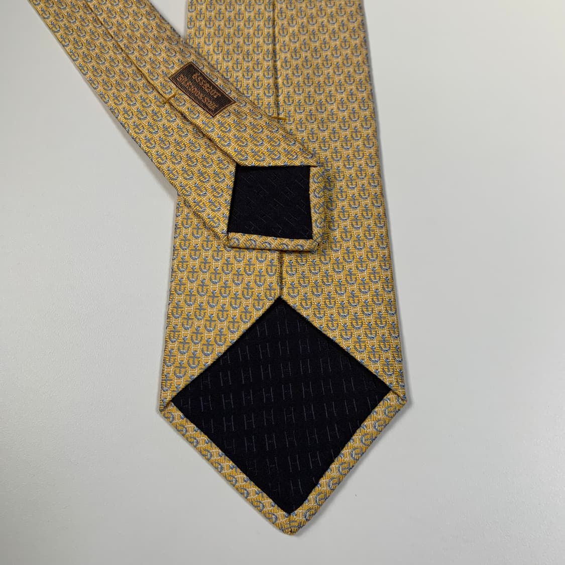 에르메스(HERMES) 신형라벨 명품넥타이 최상급 A+등급 상품이미지7