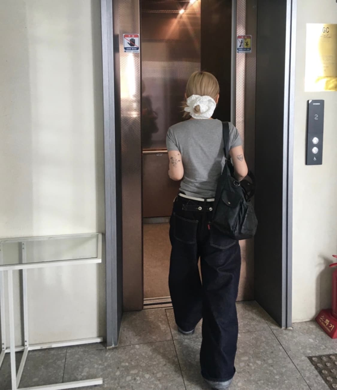 아워캐비넷 salvage buckle pants 상품이미지2