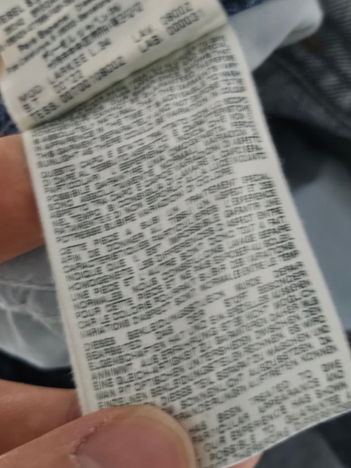 디젤 워싱 스트레이트 진 데님팬츠 33 상품이미지8