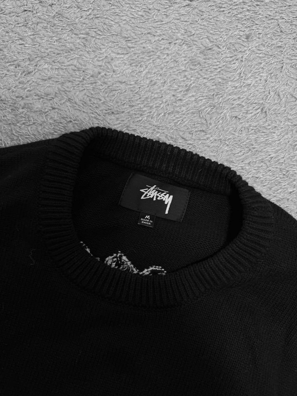 스투시 케어라벨 니트 상품이미지5