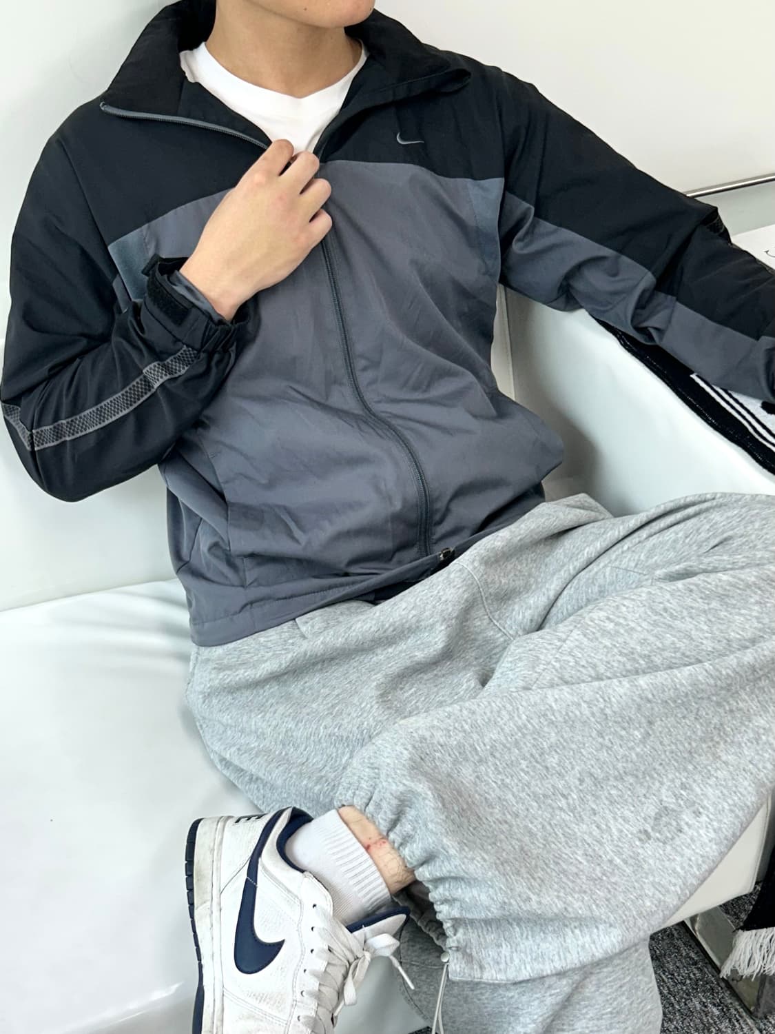 나이키 00s 믹스컬러 바람막이 M 상품이미지3