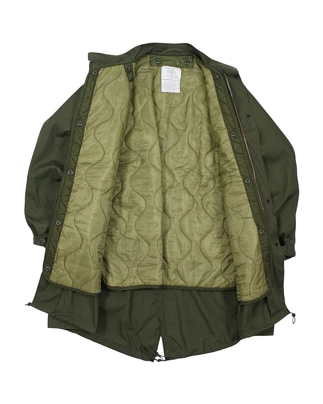 1980s US Army 미군 M-65 피쉬테일 파카 빈티지 밀리터리 상품이미지4