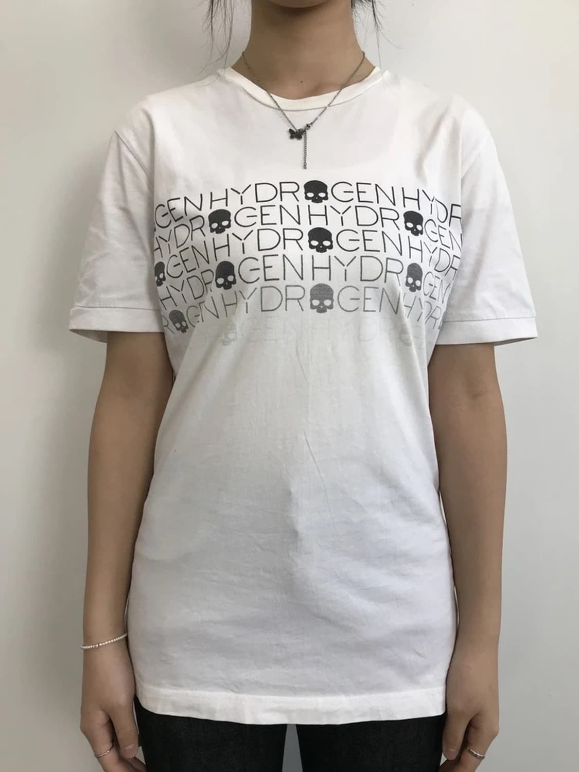 Hydrogen Skull Logo Graphic Tee 상품이미지2