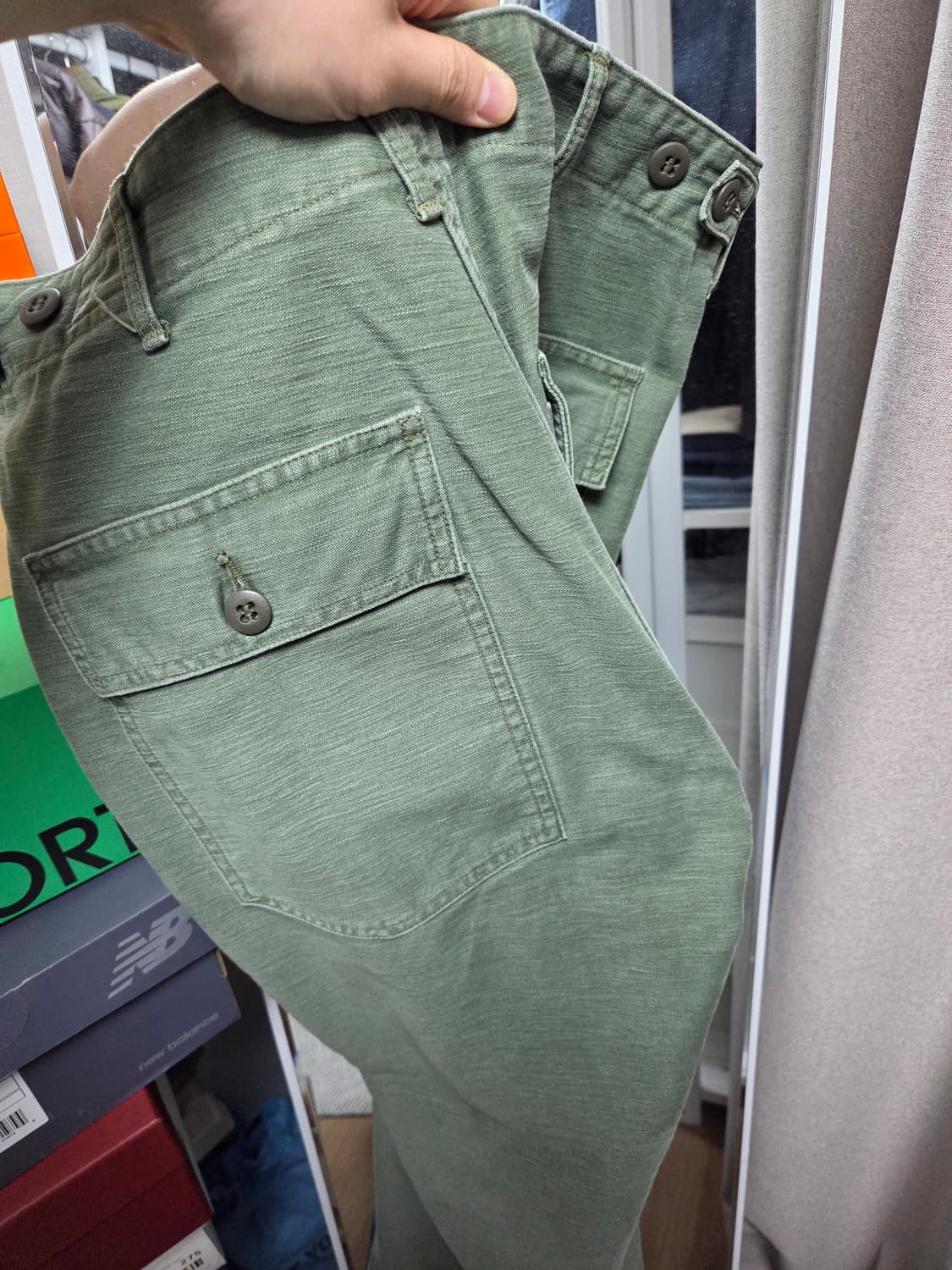 오어슬로우 퍼티그 유즈드워시 레귤러핏 3사이즈 상품이미지3