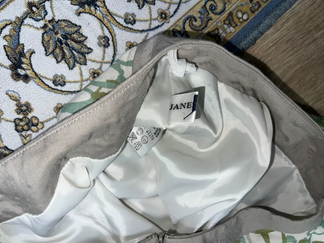 빈티지 패턴 미디스커트 L 상품이미지3