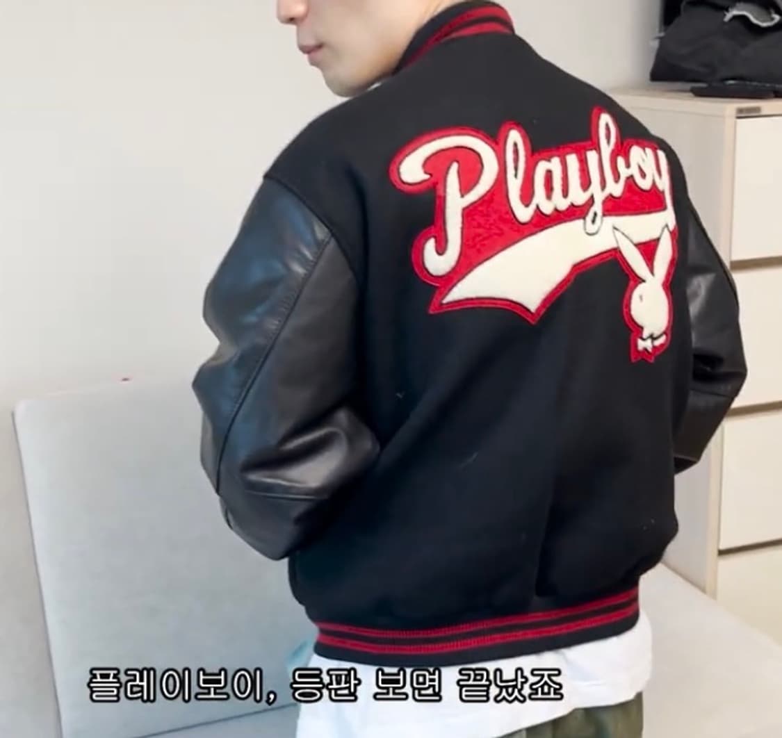 90s playboy varsity 상품이미지1