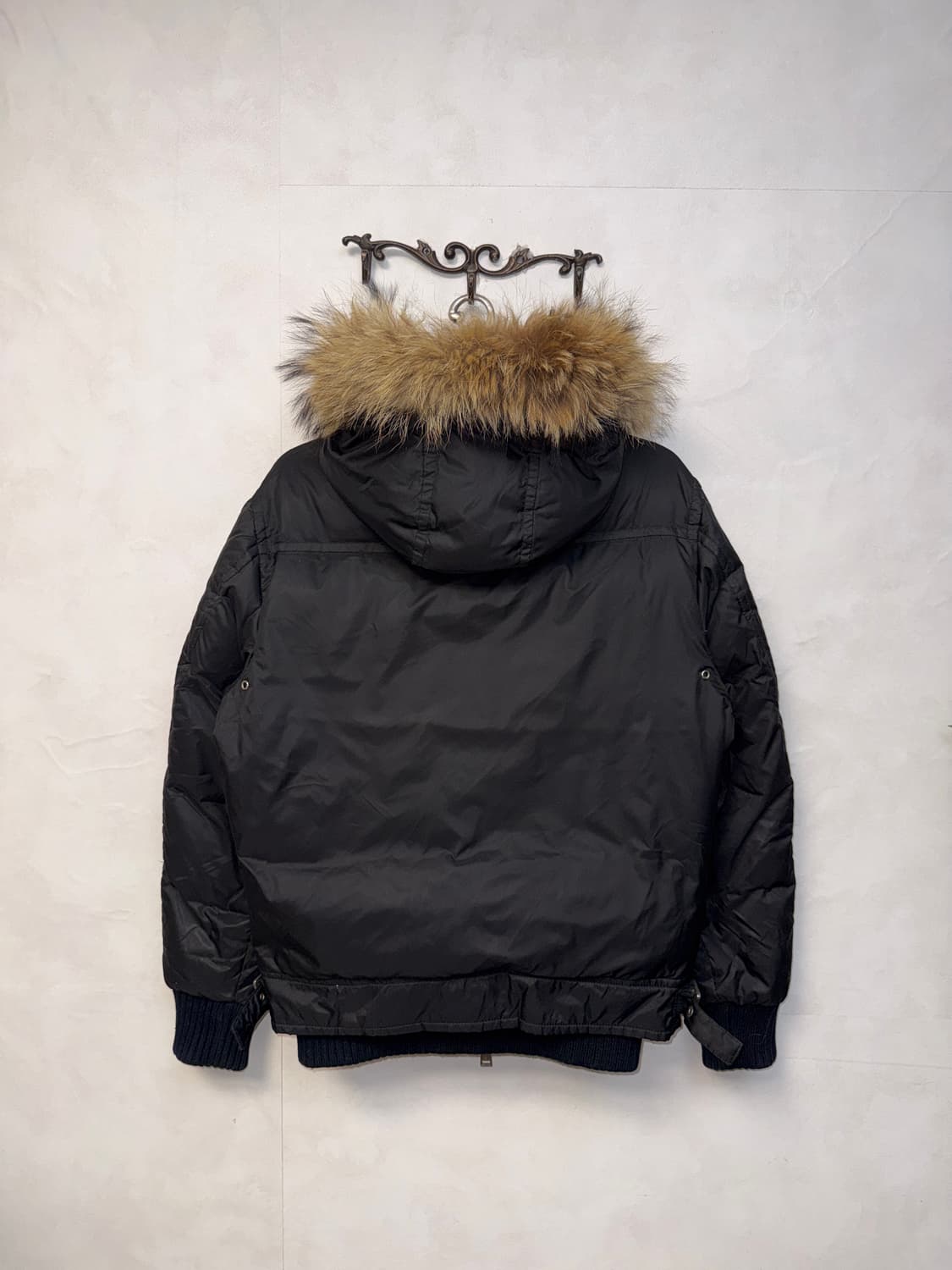 Dsquared raccoon fur down padding bomber 상품이미지5
