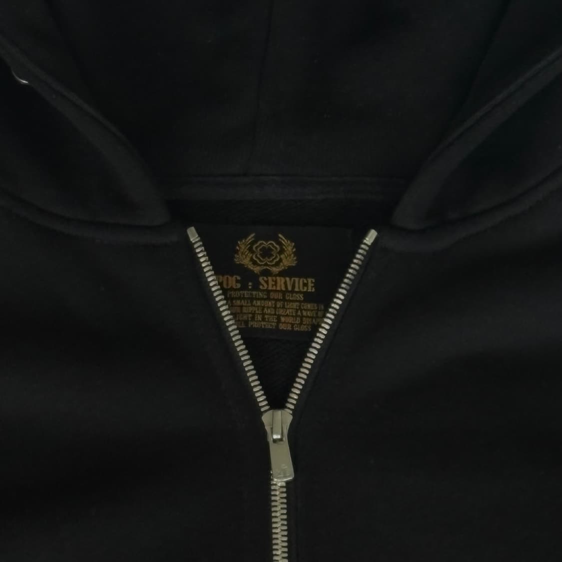 포그서비스 후디진호 후디 ma-1 hoodie black 1 size 상품이미지2