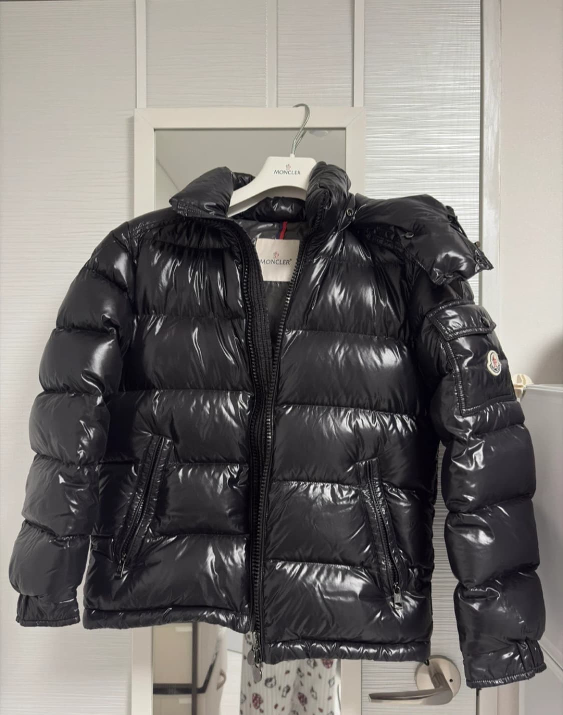 [급] 몽클레어 마야 패딩 블랙 상품이미지1