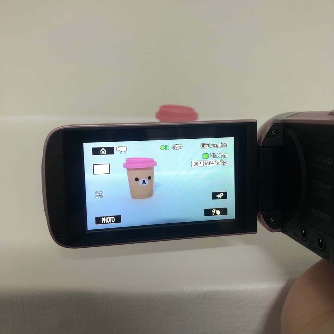 캐논 이비스 hf r41 핑크 캠코더 canon ivis 상품이미지2