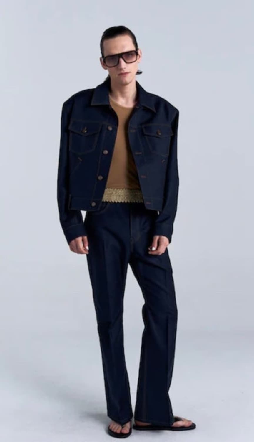 노이스 TRUCKER WORK JACKET - DARK NAVY 상품이미지1