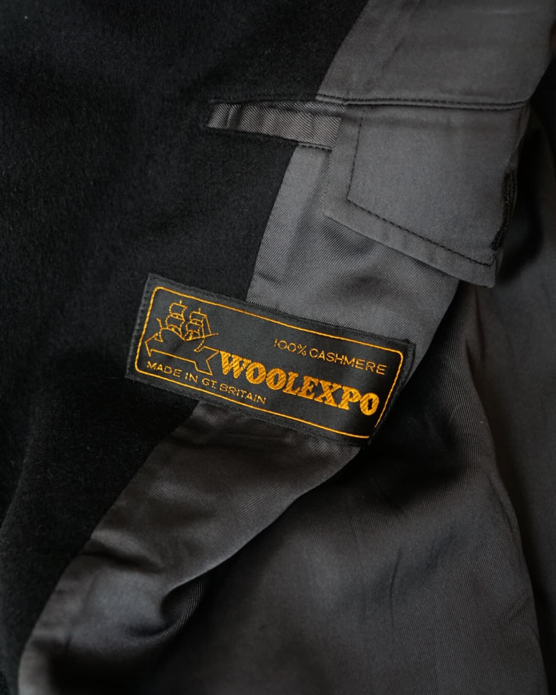 영국제 캐시미어 더블 코트 상품이미지8