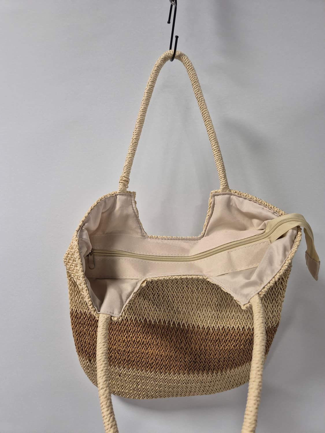 *무료배송* 보헤미안 라탄 태슬 여름 해변 토트백(상태A급) 상품이미지4