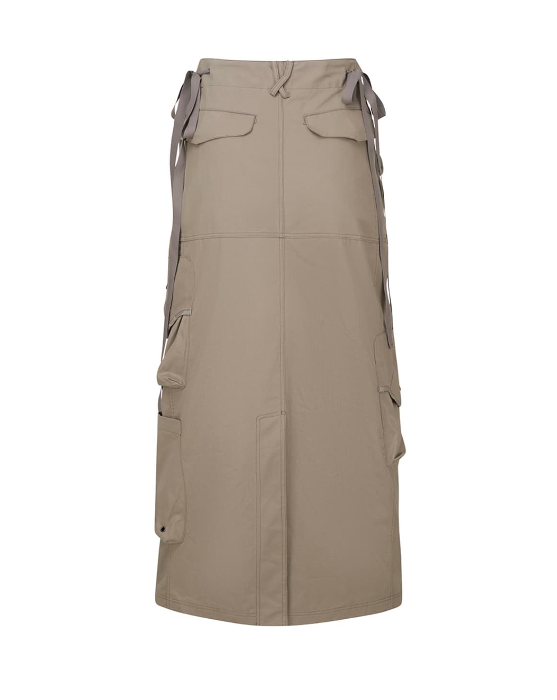 NACHE strap cargo maxi skirt 베이지 팝니다 상품이미지6