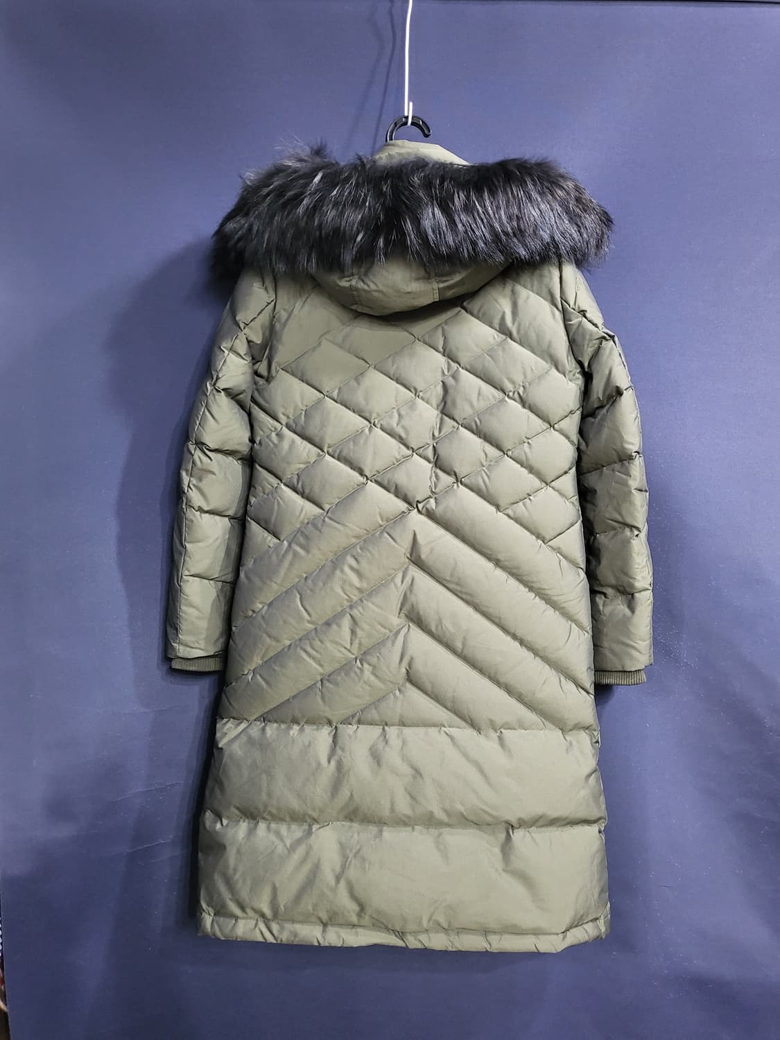 베네통 라쿤 구스다운패딩 상품이미지6