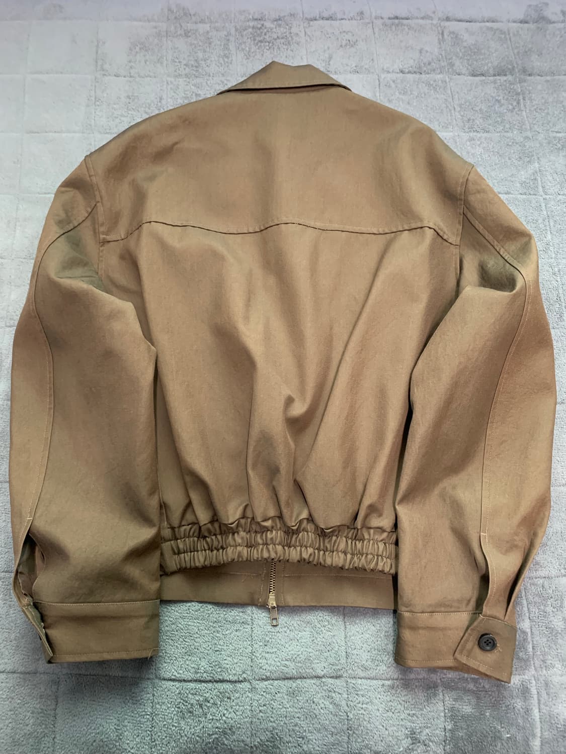 르마드 스탠다드 카라 자켓 브라운 L 상품이미지7