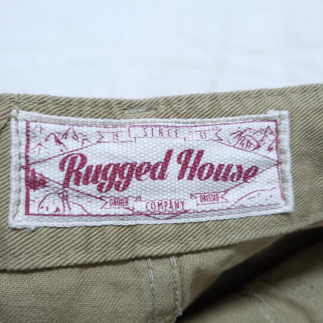 러기드하우스 퍼티그 치노팬츠 M 0313 뽀샤샤 상품이미지7