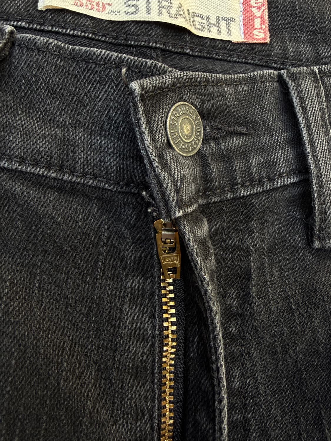 리바이스 559 흑청 31/32 블랭크탭 상품이미지4