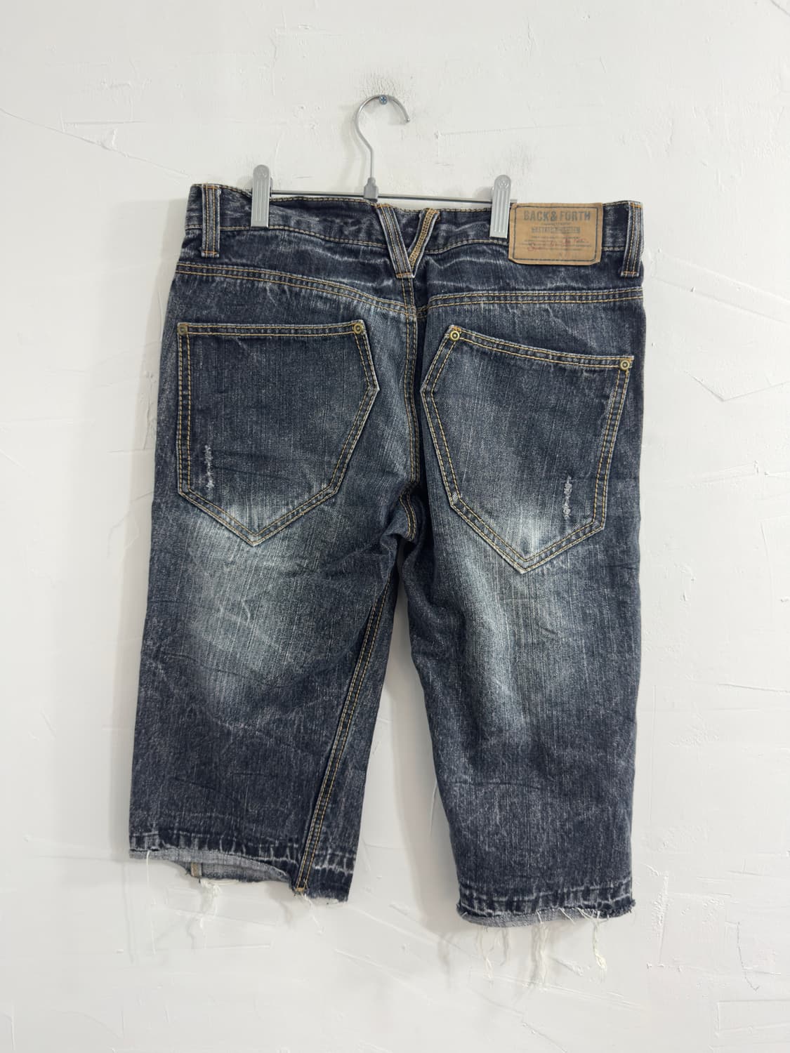 back&forth denim half pants 상품이미지6