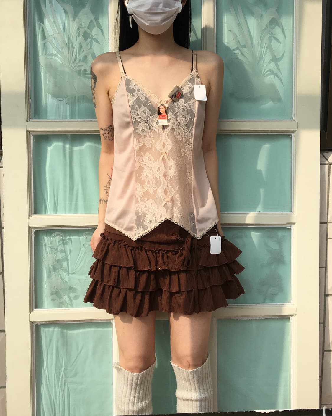 Lace point slip sleeveless 상품이미지5