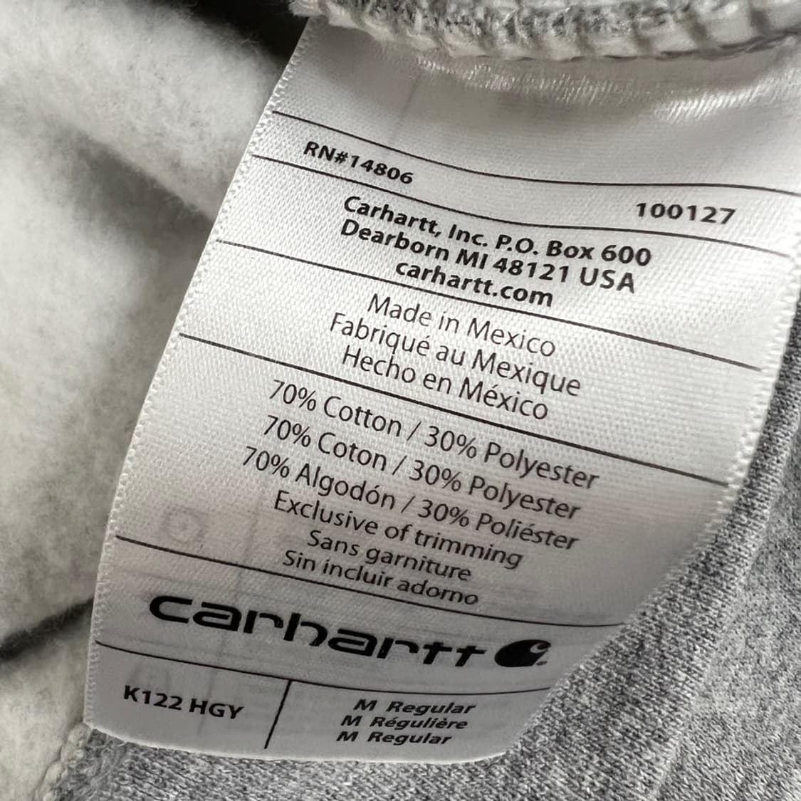 칼하트 후드집업 상품이미지5